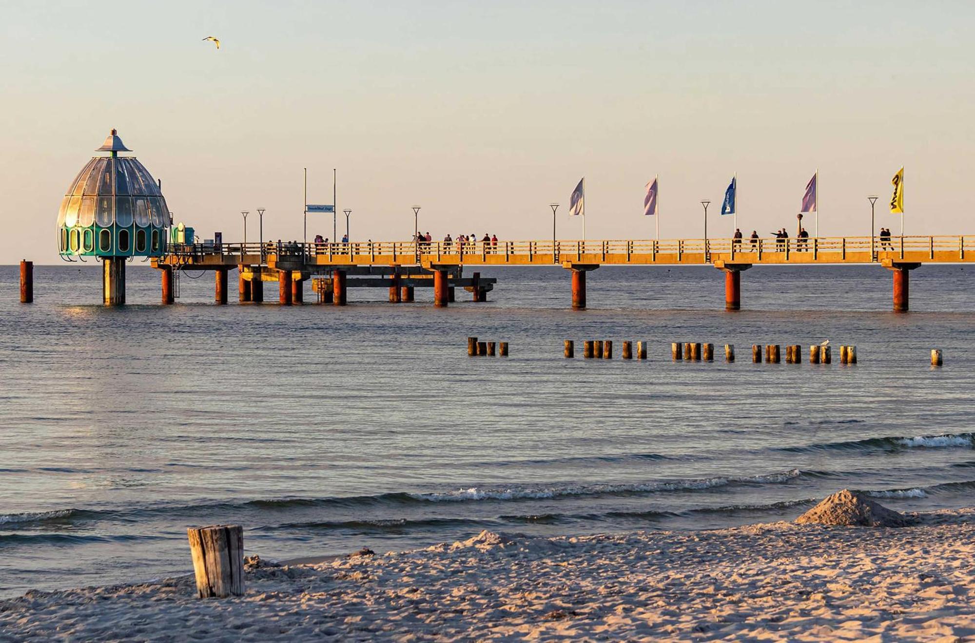 Kleine Freiheit An Der Seebruecke Zingst Dış mekan fotoğraf
