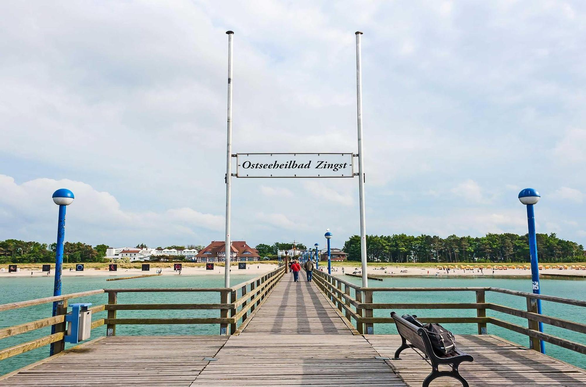 Kleine Freiheit An Der Seebruecke Zingst Dış mekan fotoğraf